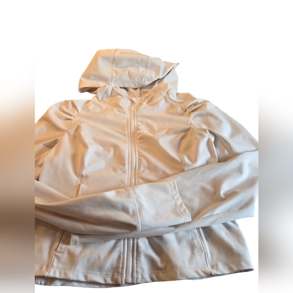Yogalicious Lux Jacket with Full-Zip, Hooded, Size Large
